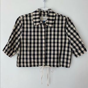 Solid & striped gingham set